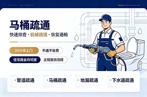 汉川马桶疏通