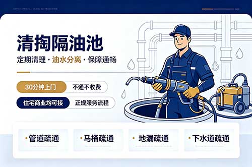 汉川清掏隔油池
